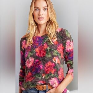 Meadow Rue by Anthropologie Ariel Eyelash Sweater.